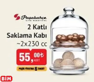 PAŞABAHÇE 2 KATLI SAKLAMA KABI